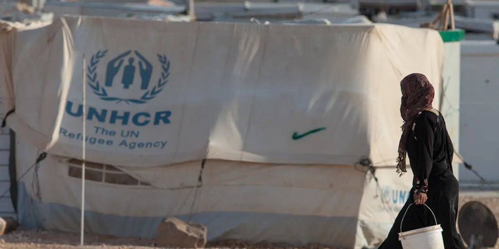 Zaatari Camp for Syrian refugees.