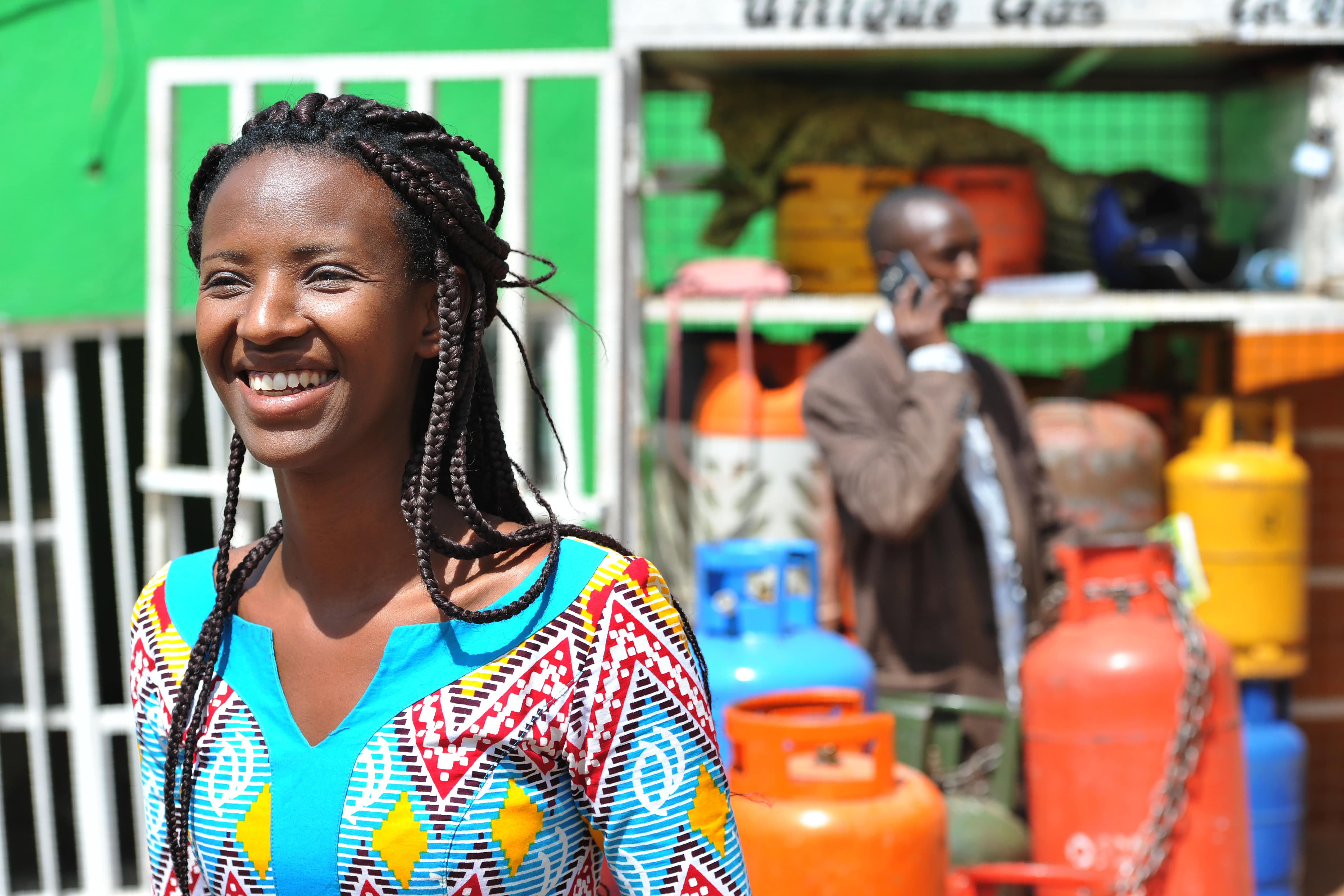Rwanda_Annick’s business is cooking with gas