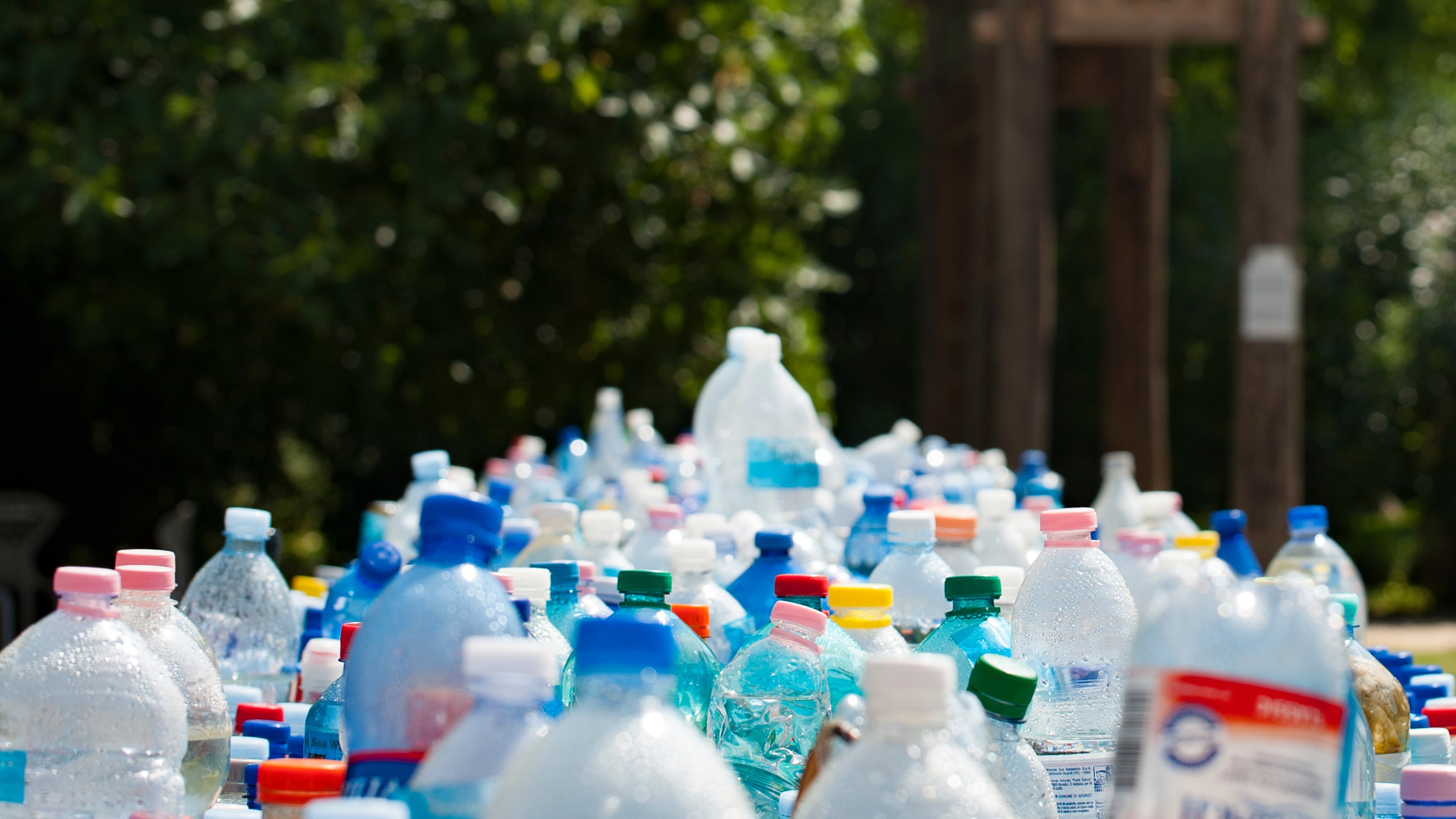 Website Blog Banner of Bottles for Andrew Smart donor story