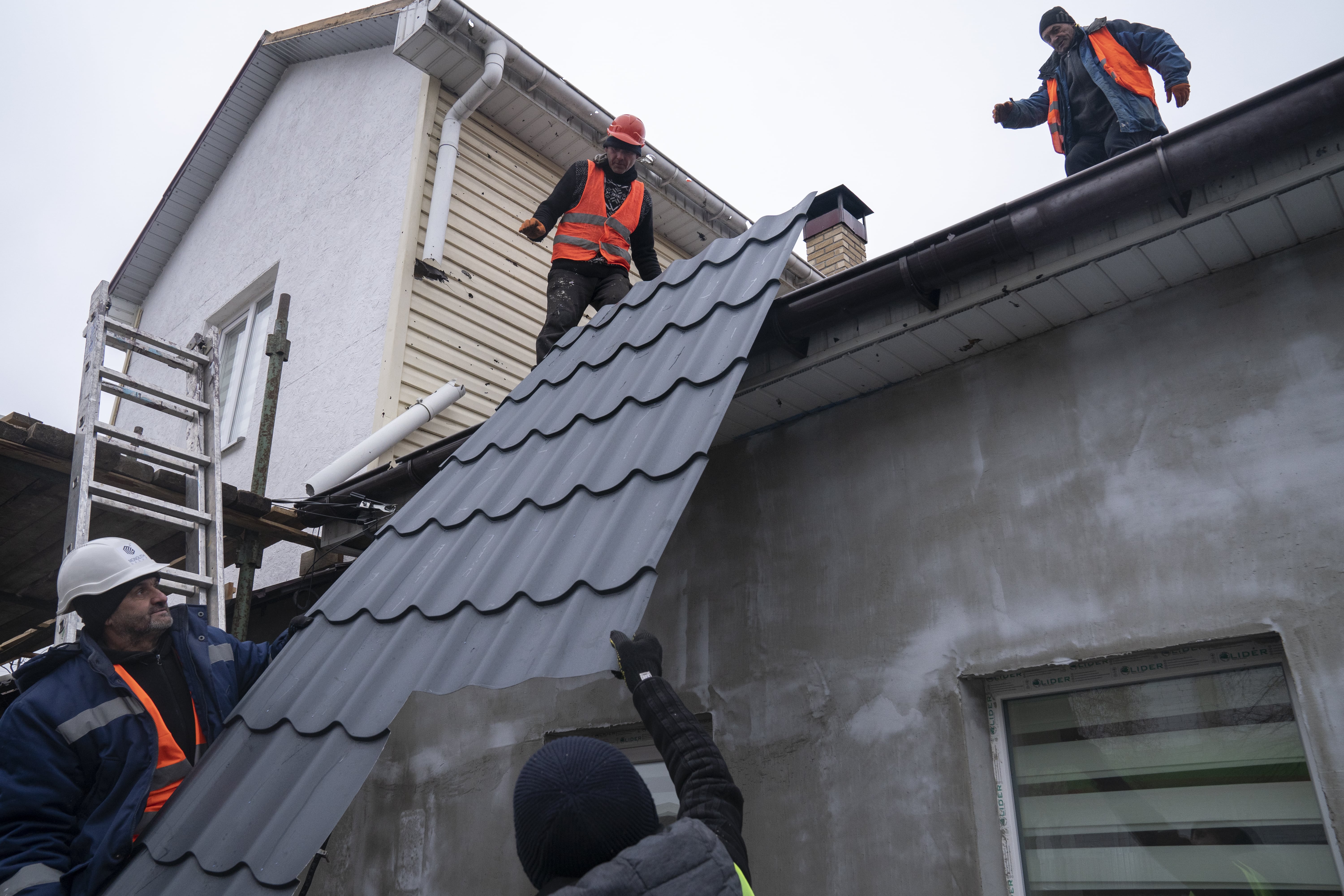 Ukraine. Homes Repairs in Borodyanka by UNHCR