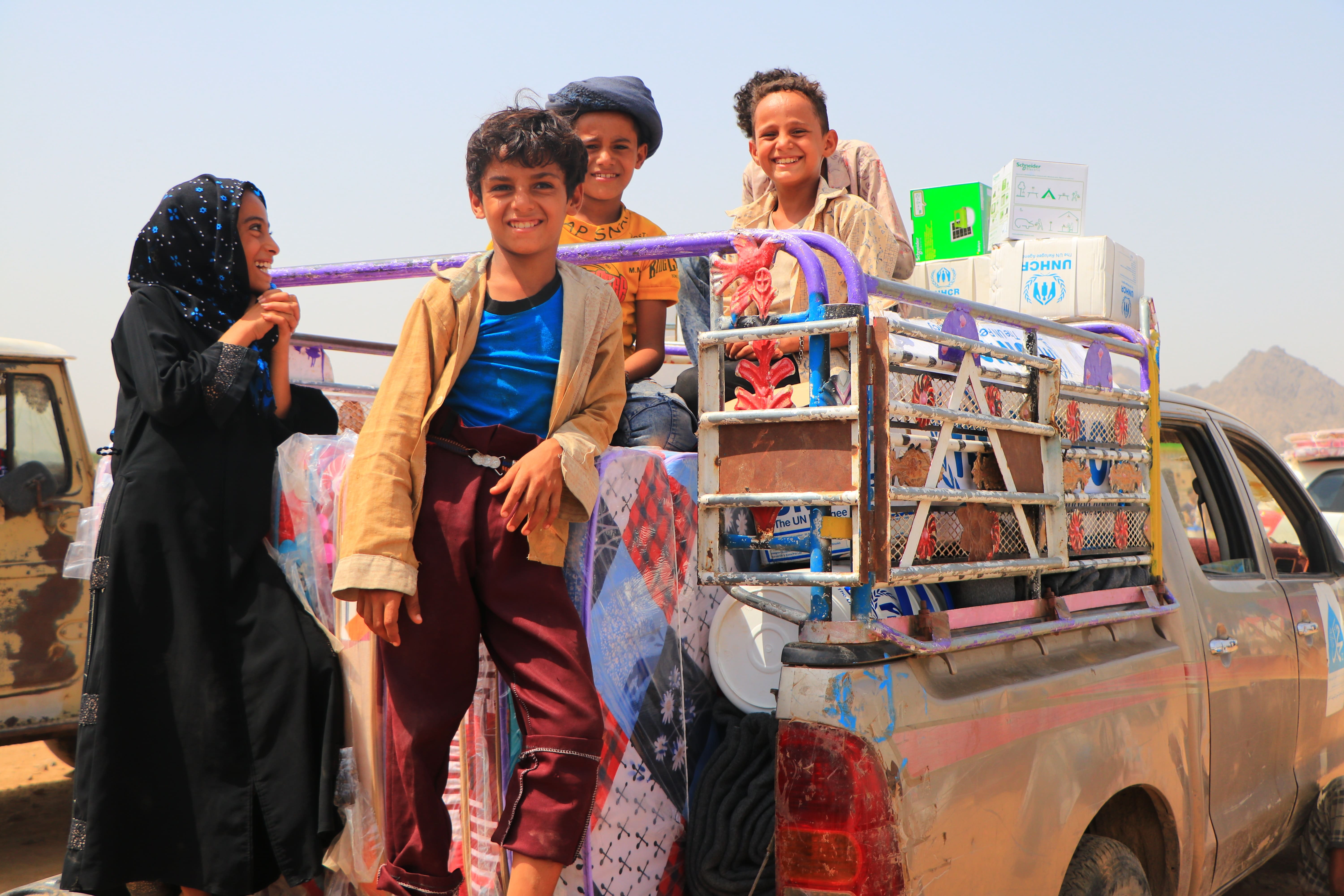 Yemen_Displaced Families In Hudaydah Receive Essential Household Items