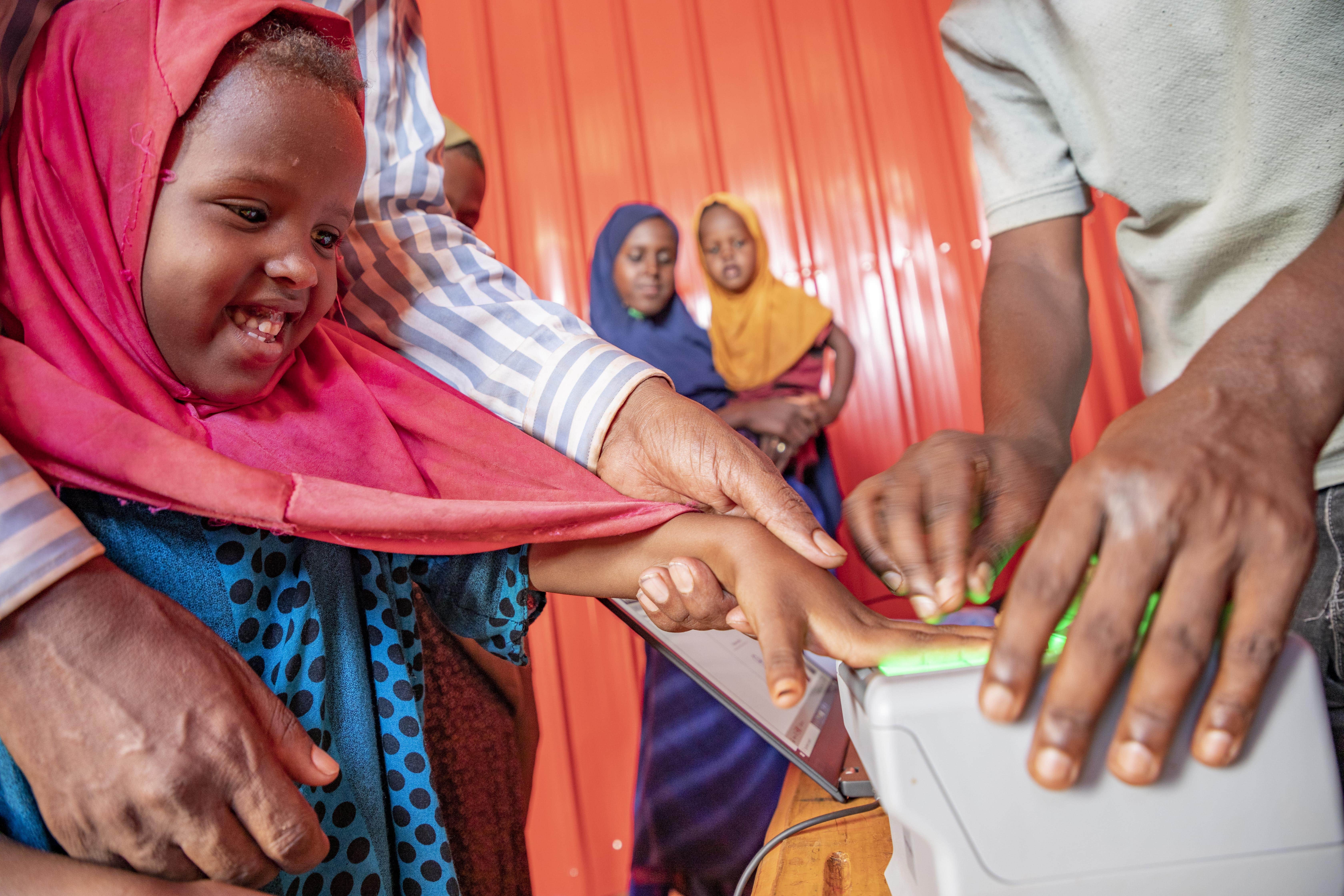 Ethiopia. Somali Refugees Undergo Biometric Registration
