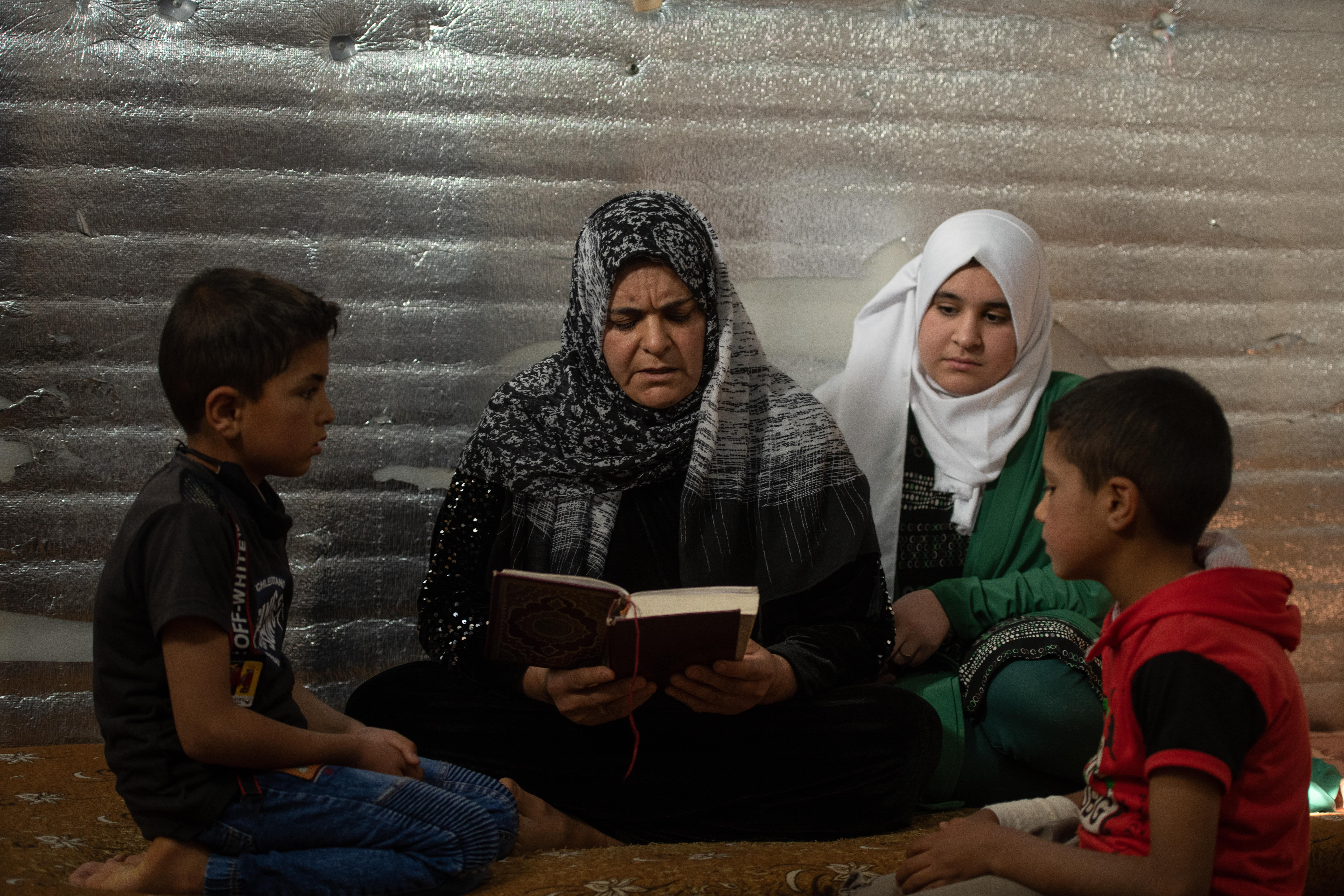 Jordan_Syrian Refugees Mark Ramadan In Azraq Camp